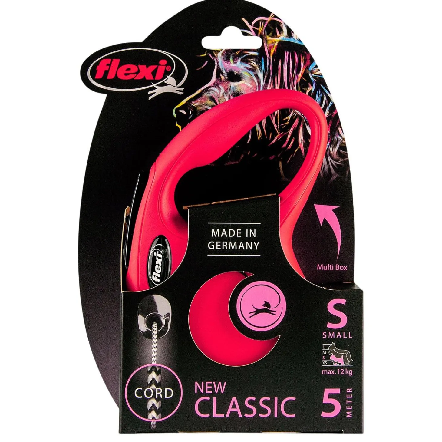 Classic Cord Leashes 16ft Red