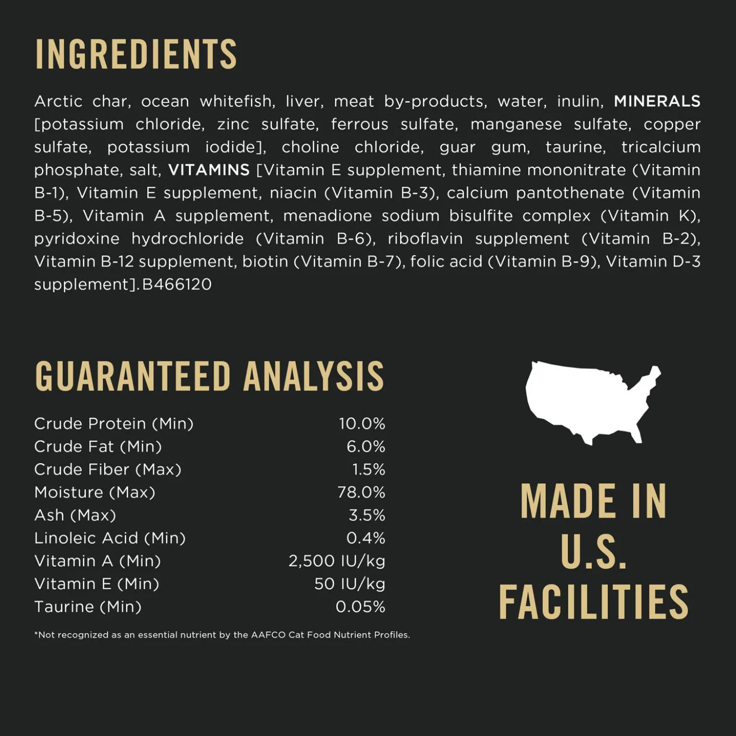 Classic Sensitive Skin & Stomach Artic Char Entree Adult Cat Food