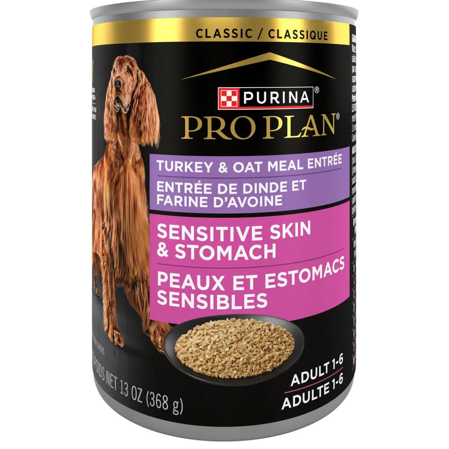 Classic Sensitive Skin & Stomach Turkey & Oat Meal Entree Adult Dog Food