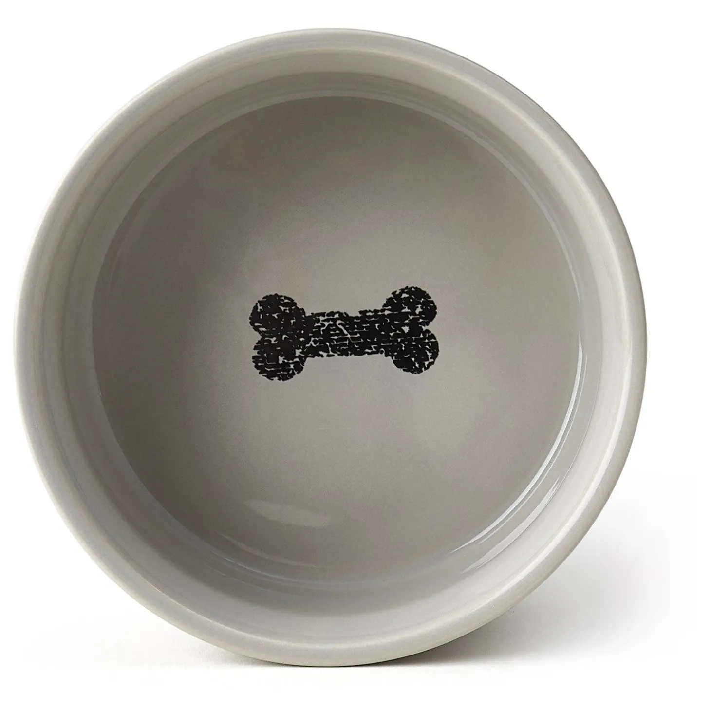 Classy Bones Bowl Grey & Beige
