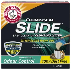 Clump & Seal Slide Easy Clean-Up Clumping Cat Litter