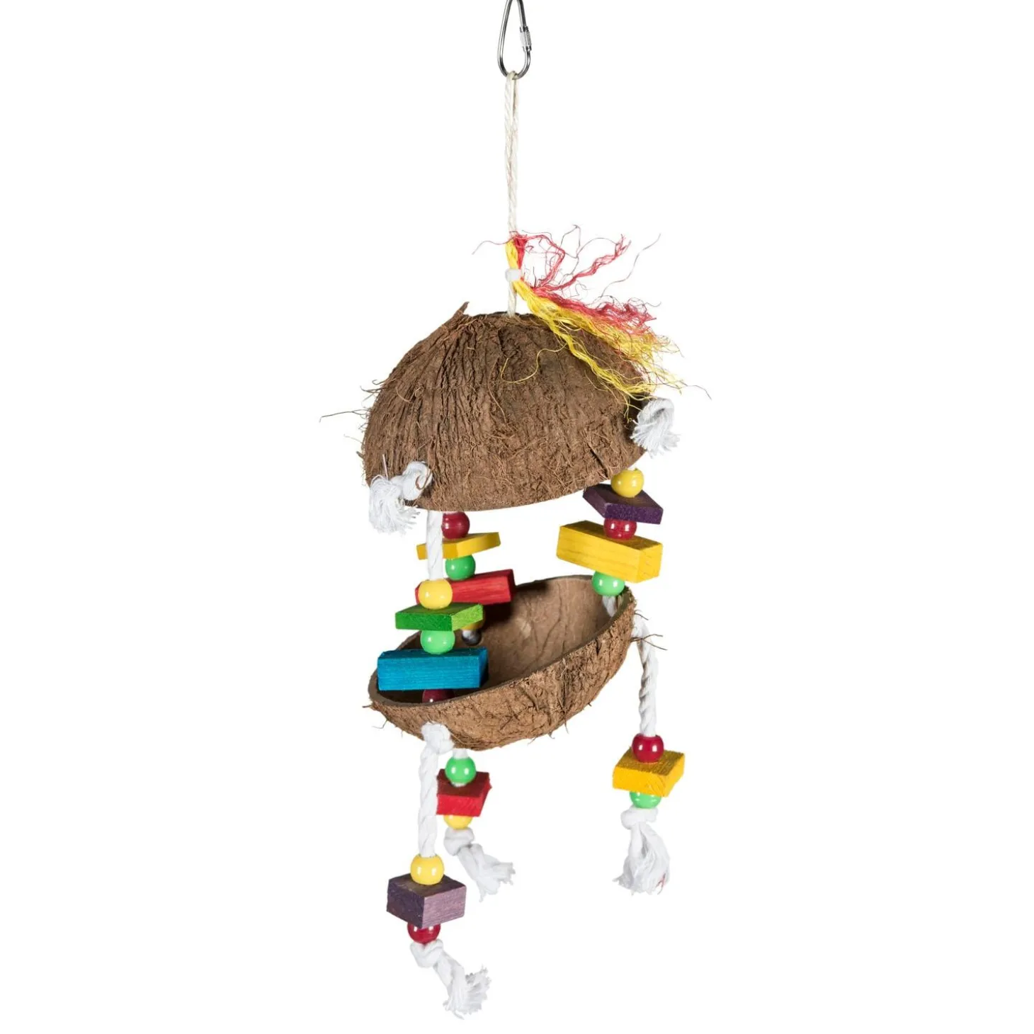 Coconut Hutch Bird Toy