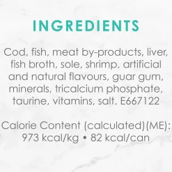 Cod, Sole & Shrimp Feast Pate Adult Cat Food