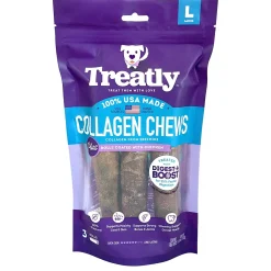 Collagen Chews Rolls Coated with Chicken Large Dog Treats