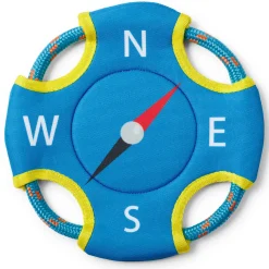 Compass Blue Flyer Dog Toy