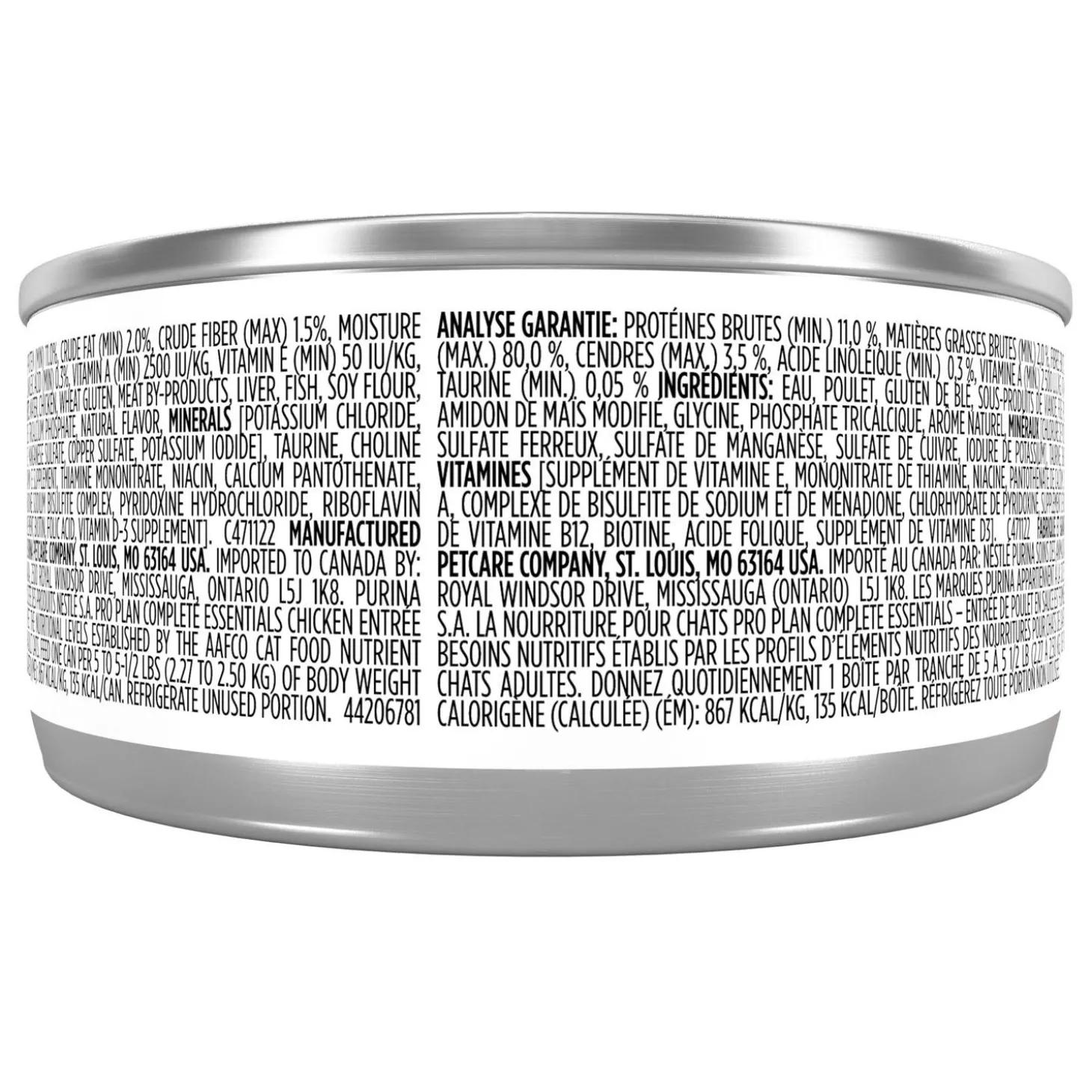 Complete Essentials Chicken Entree Adult Cat Food