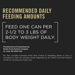 Complete Essentials White Meat Chicken & Vegetable Entree in Gravy Adult Cat Food