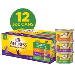 Complete Health Chicken & Turkey Pate Favourites Variety Pack Adult Cat Food