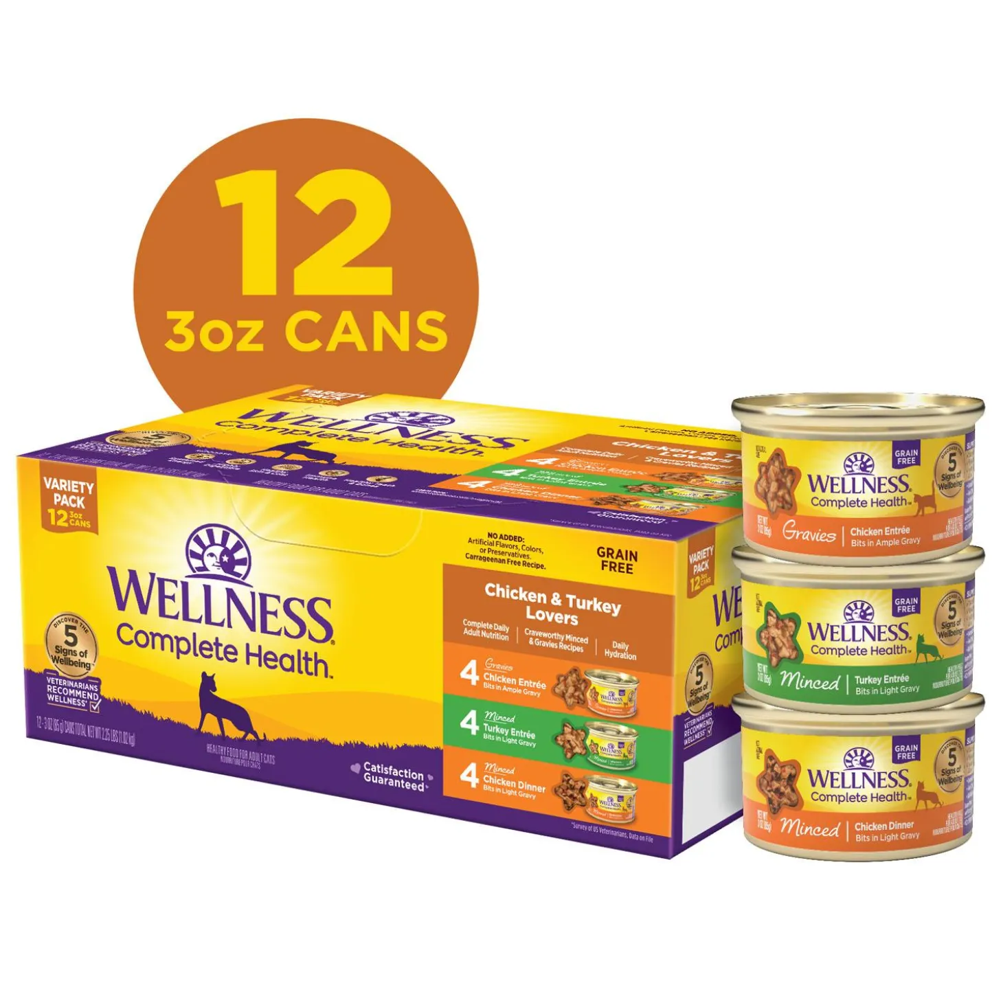 Complete Health Chicken & Turkey Lovers Variety Pack Adult Cat Food