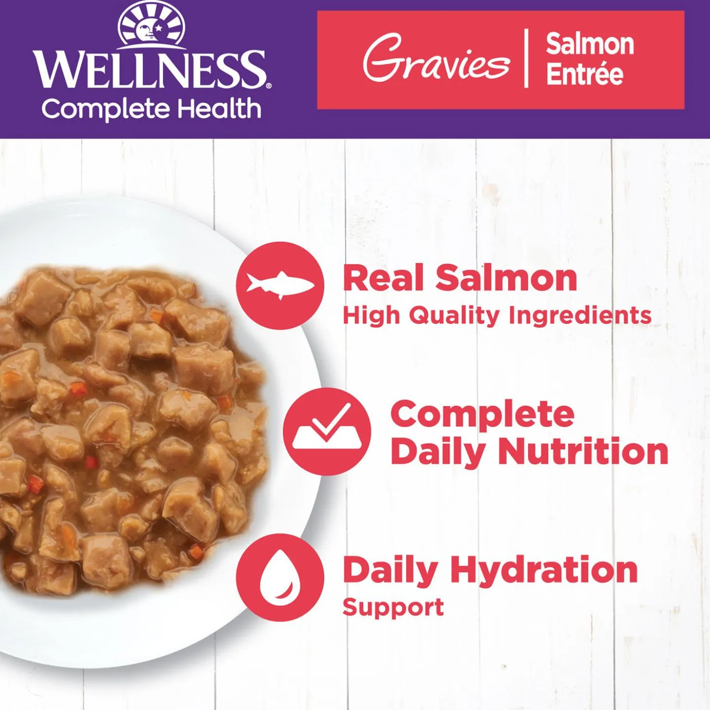 Complete Health Gravies Salmon Entree Adult Cat Food