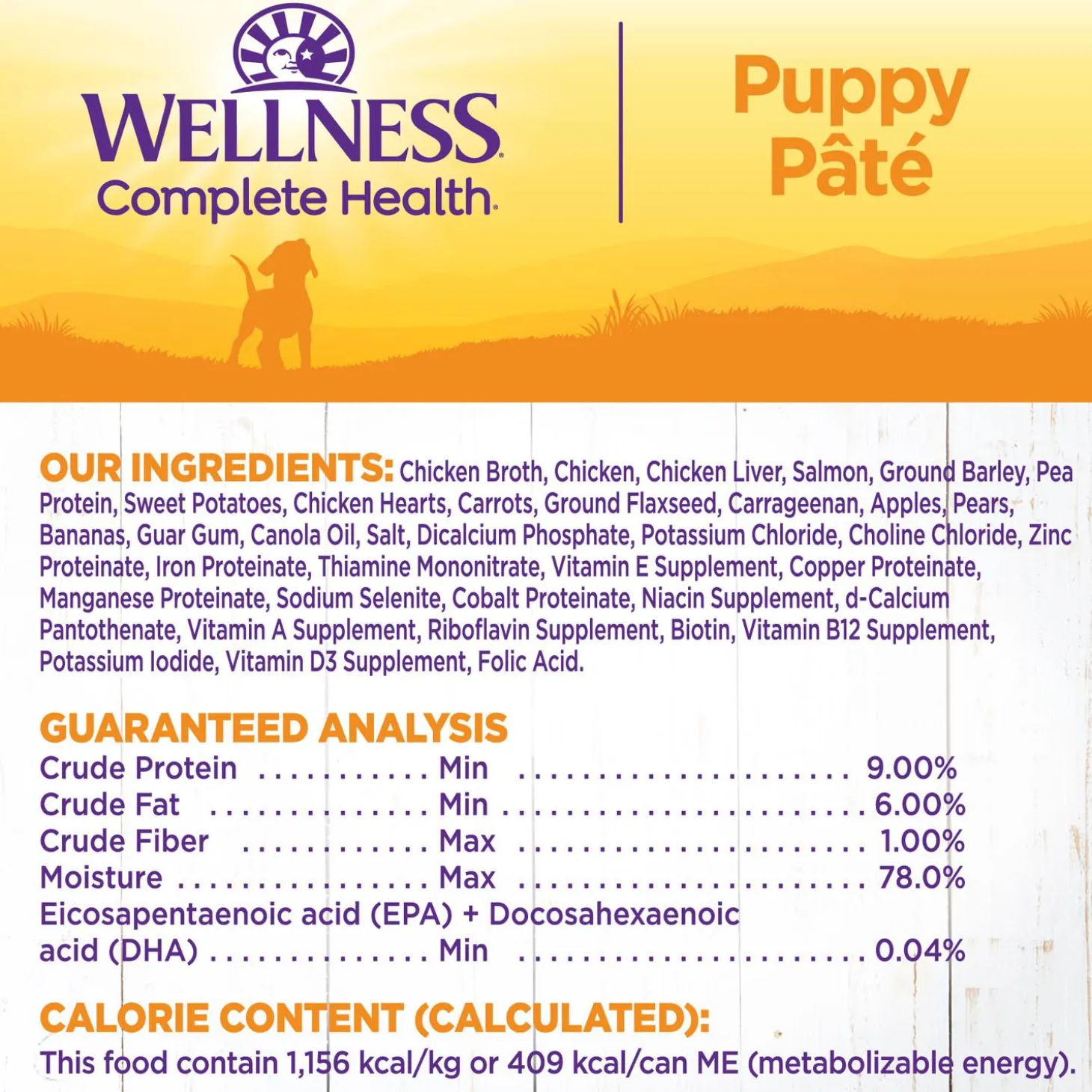Complete Health Puppy Recipe Pate Puppy Food