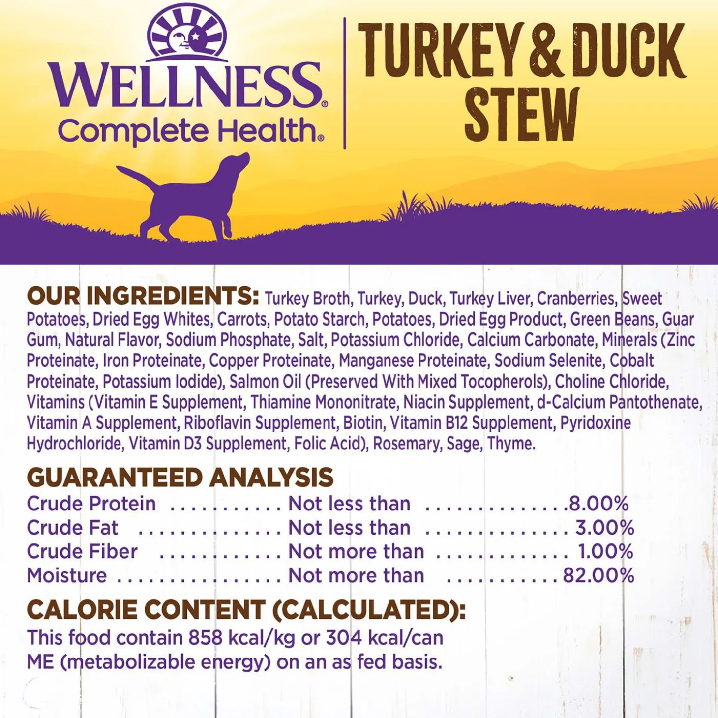 Complete Health Turkey & Duck Stew with Cranberries & Sweet Potato Dog Food