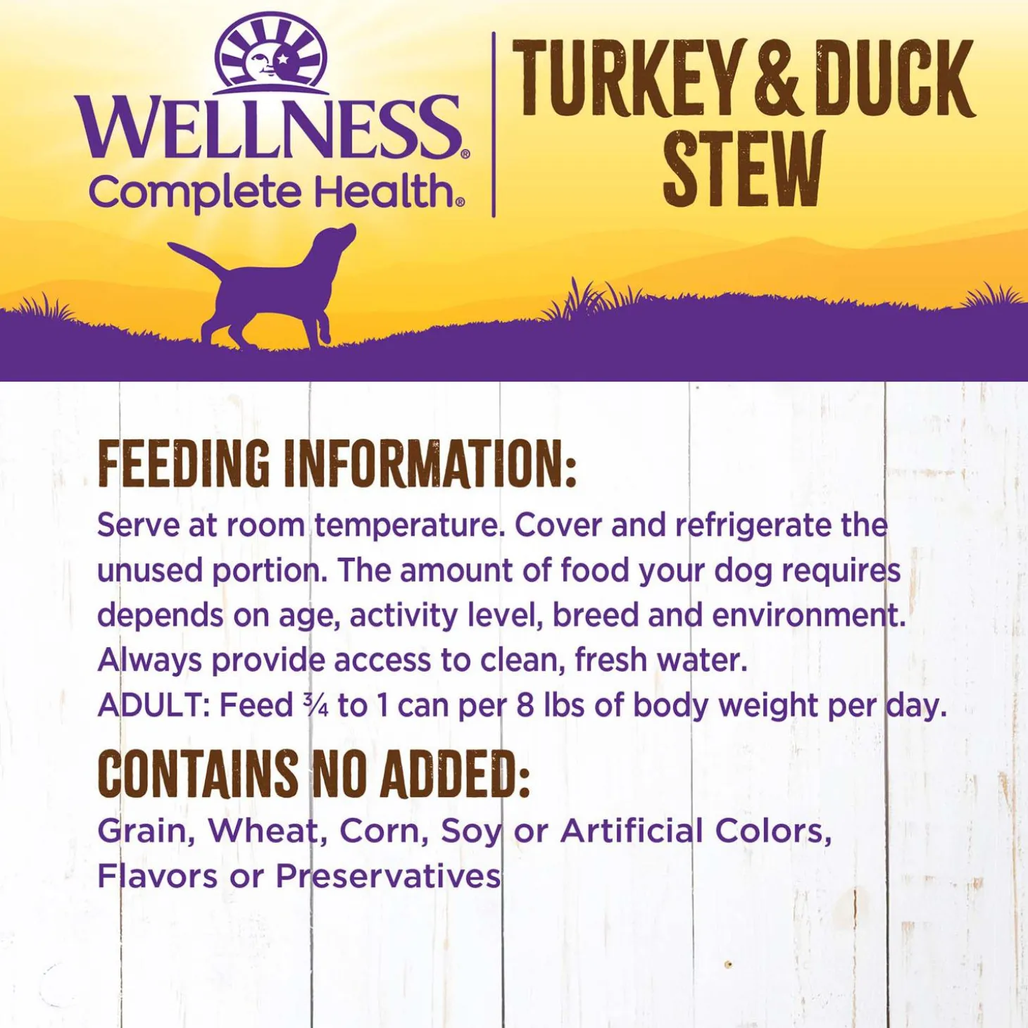 Complete Health Turkey & Duck Stew with Cranberries & Sweet Potato Dog Food