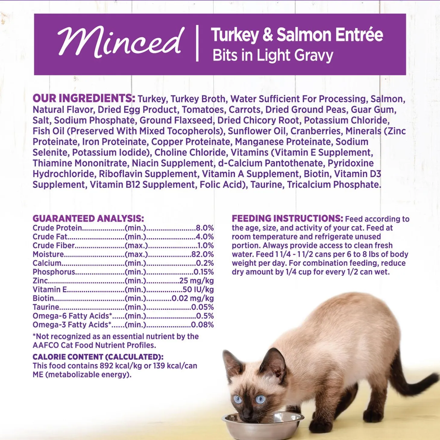 Complete Health Turkey & Salmon Entree Minced Adult Cat Food