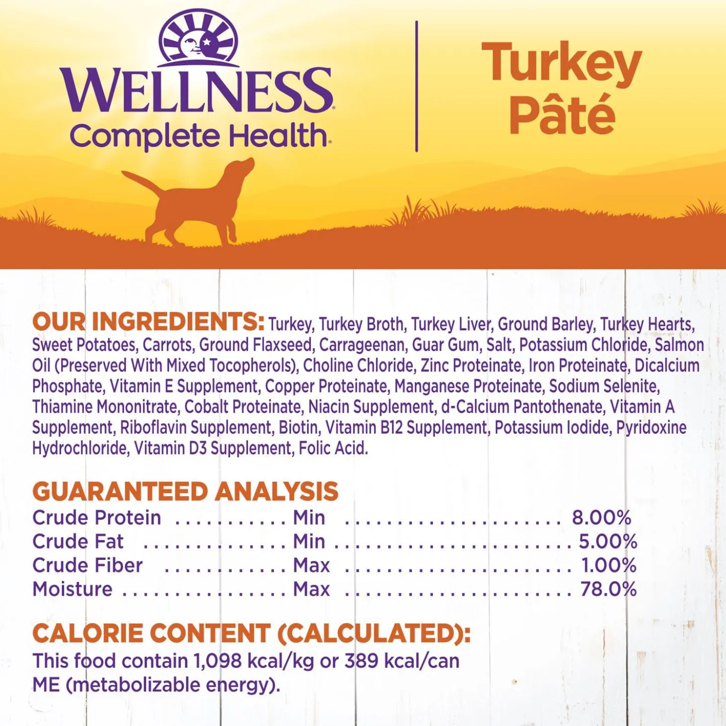 Complete Health Turkey & Sweet Potato Recipe Pate Dog Food