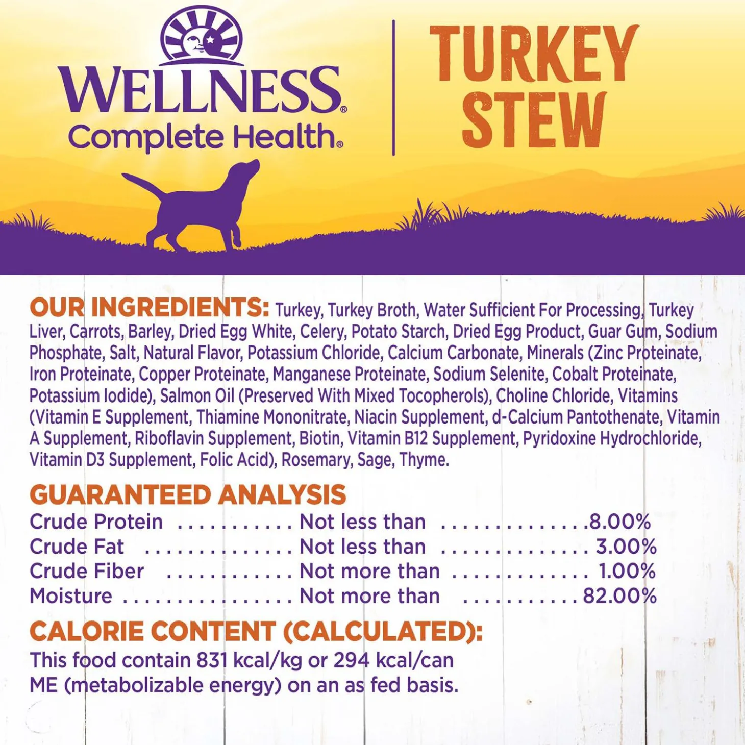 Complete Health Turkey Stew with Carrots & Barley Dog Food