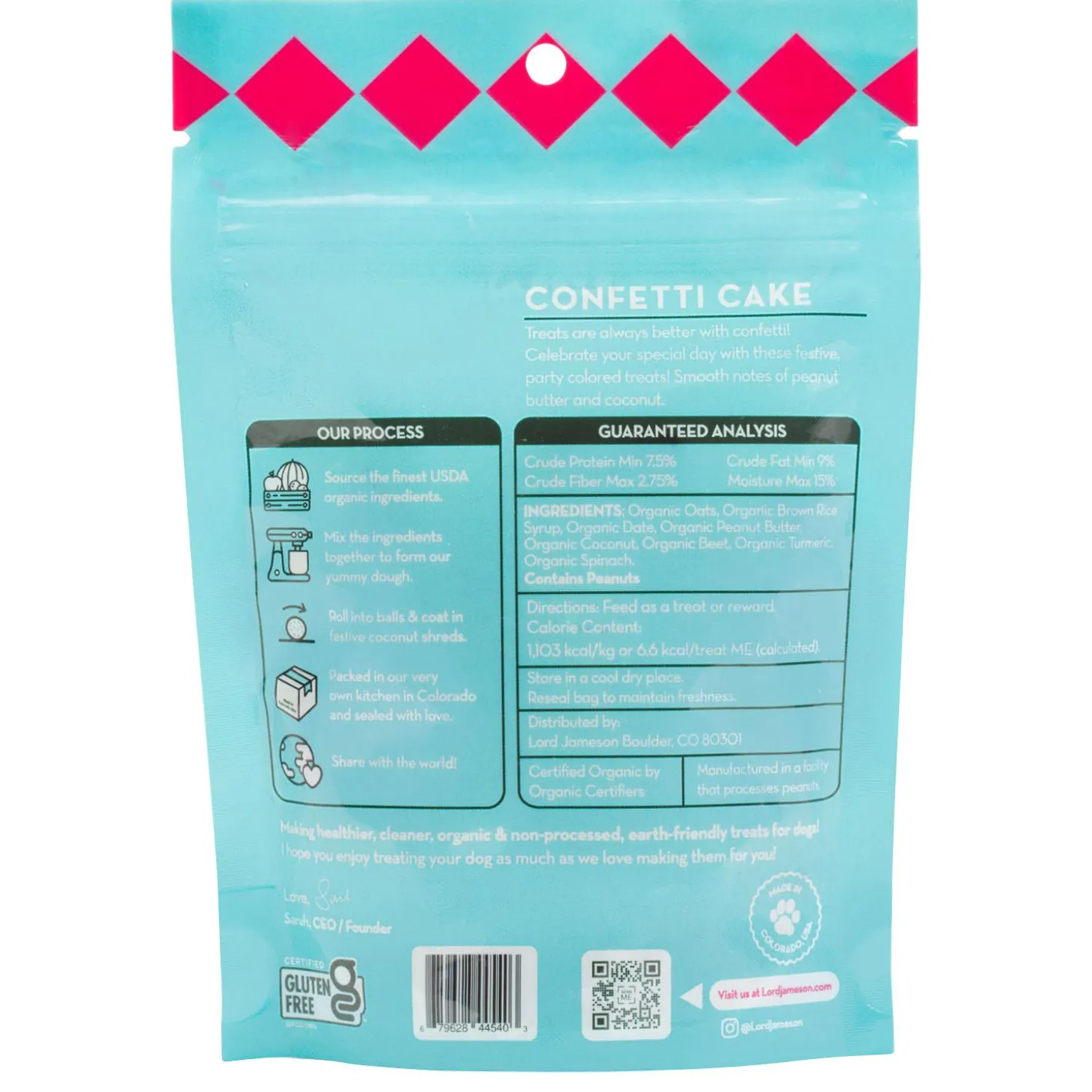 Confetti Cake Dog Treats