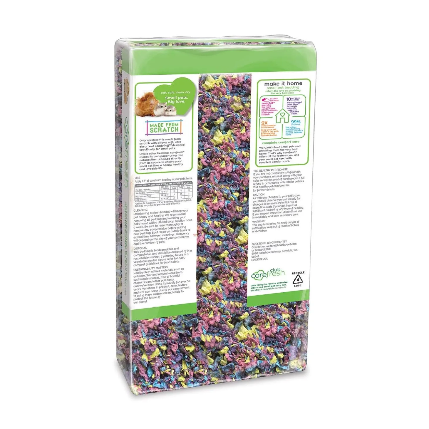 Confetti Small Pet Bedding