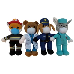 Covid Heroes Assorted Dog Toy