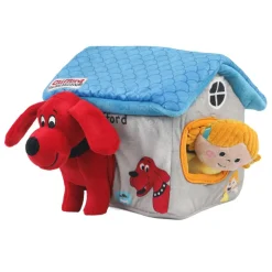 Cozy House Puzzle Plush Dog Toy