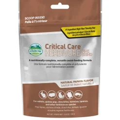 Critical Care Herbivore Papaya Flavour Fine Grind Feeding Formula