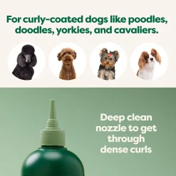 Curly Coat 3-in-1 White Tea & Basil Dog Shampoo