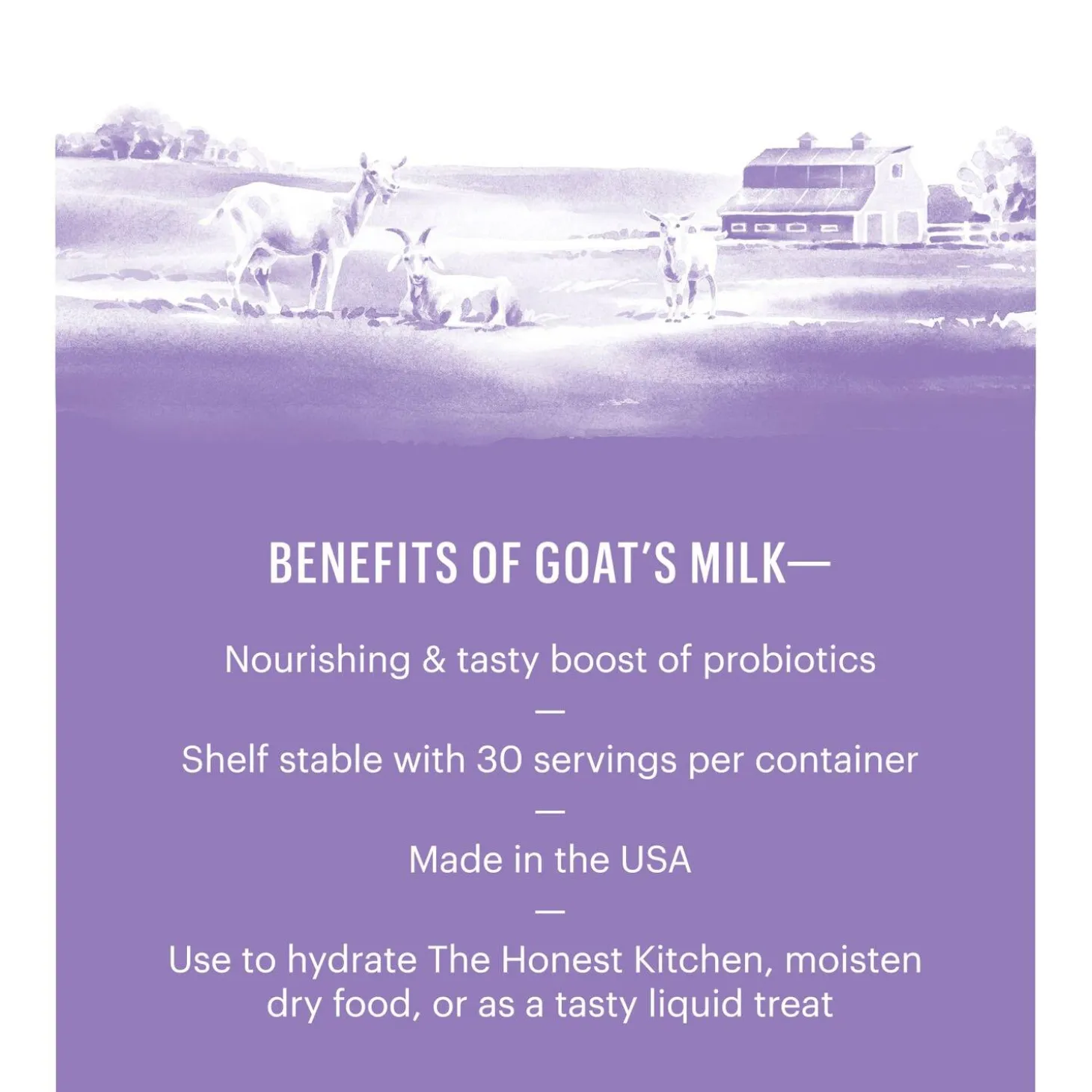 Daily Boosters Goat's Milk with Probiotics Dog Supplement