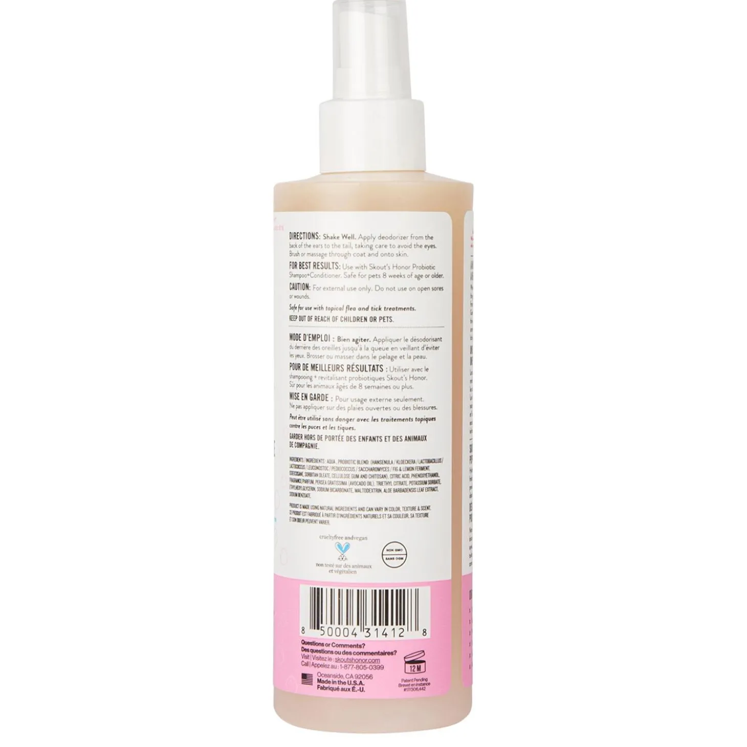 Daily Use Probiotic Deodorizer Happy Puppy Spray