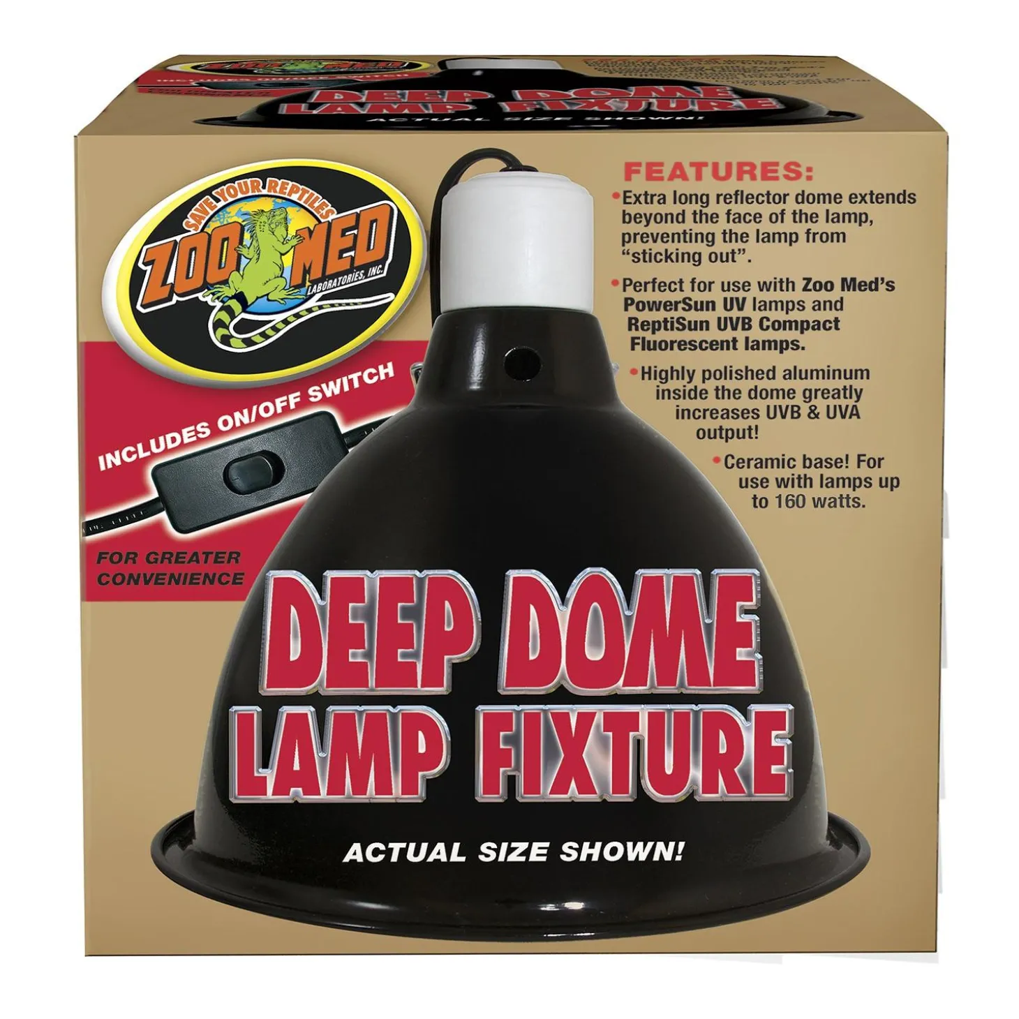 Deep Dome Lamp Fixture