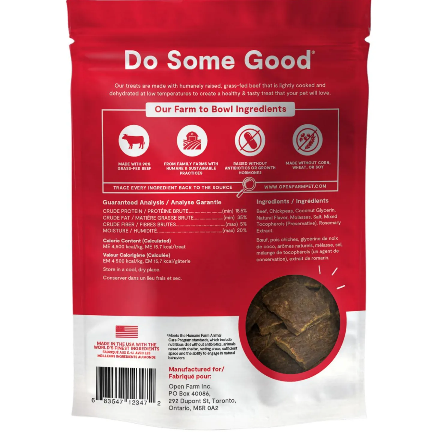 Dehydrated Beef Dog Treats