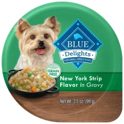 Delights New York Strip Flavour Pate Small Breed Adult Dog Food