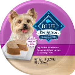 Delights Top Sirloin Flavour Pate Small Breed Adult Dog Food