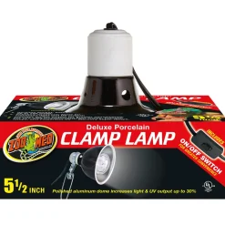 Deluxe Porcelain Clamp Lamp
