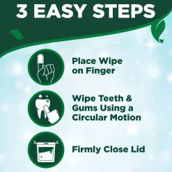 Dental Care Finger Wipes