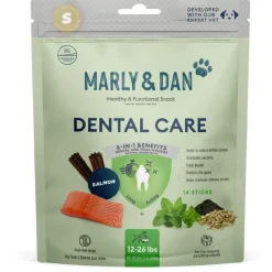 Dental Care Salmon Sticks Small Dog Treats