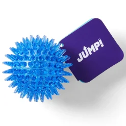 Dental Squeaker Ball Blue Dog Toy