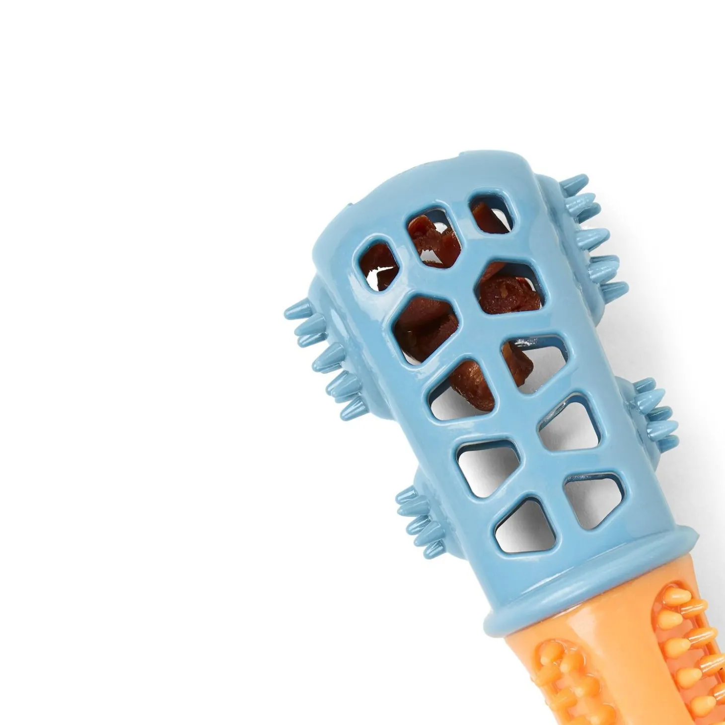 Dental Squeaker Stick Blue Dog Toy