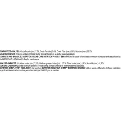 Digest Sensitive Loaf in Sauce Cat Food