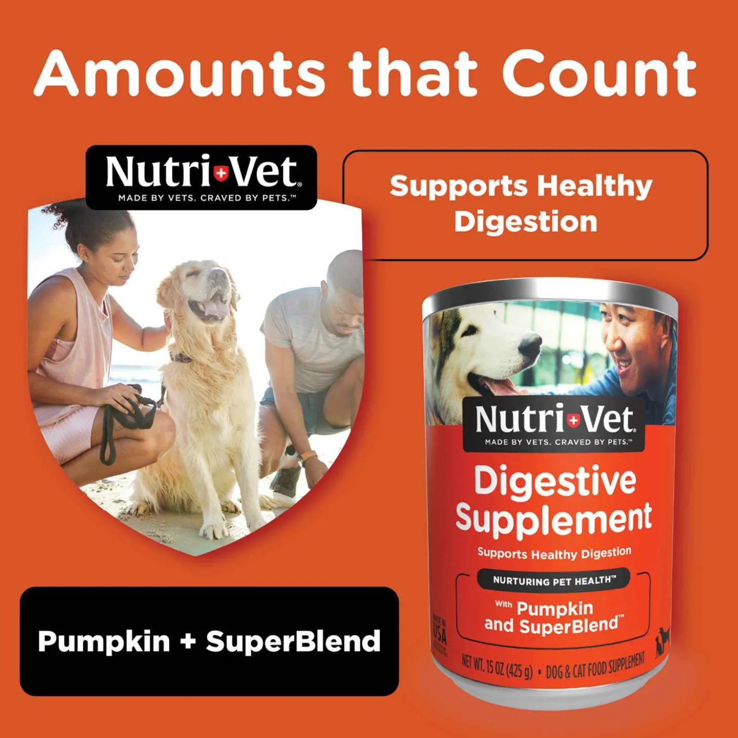 Digestive Pumpkin Dog & Cat Supplement