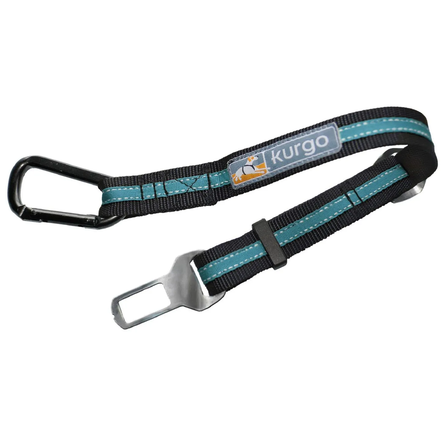 Direct to Seatbelt Coastal Blue Dog Car Tether