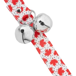 Dog Potty Training Doorbell Canadian Leaves Design