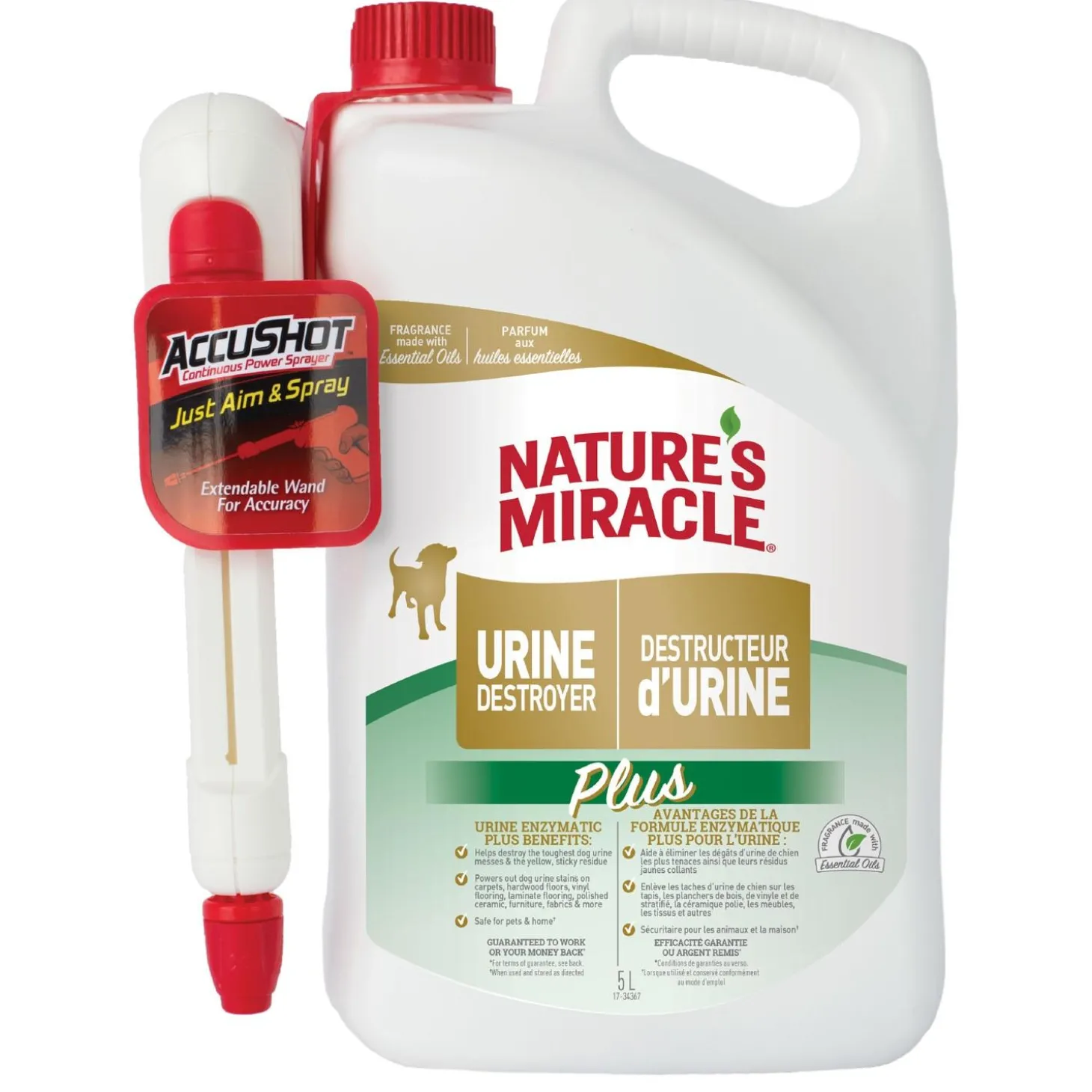 Dog Urine Destroyer Plus AccuShot