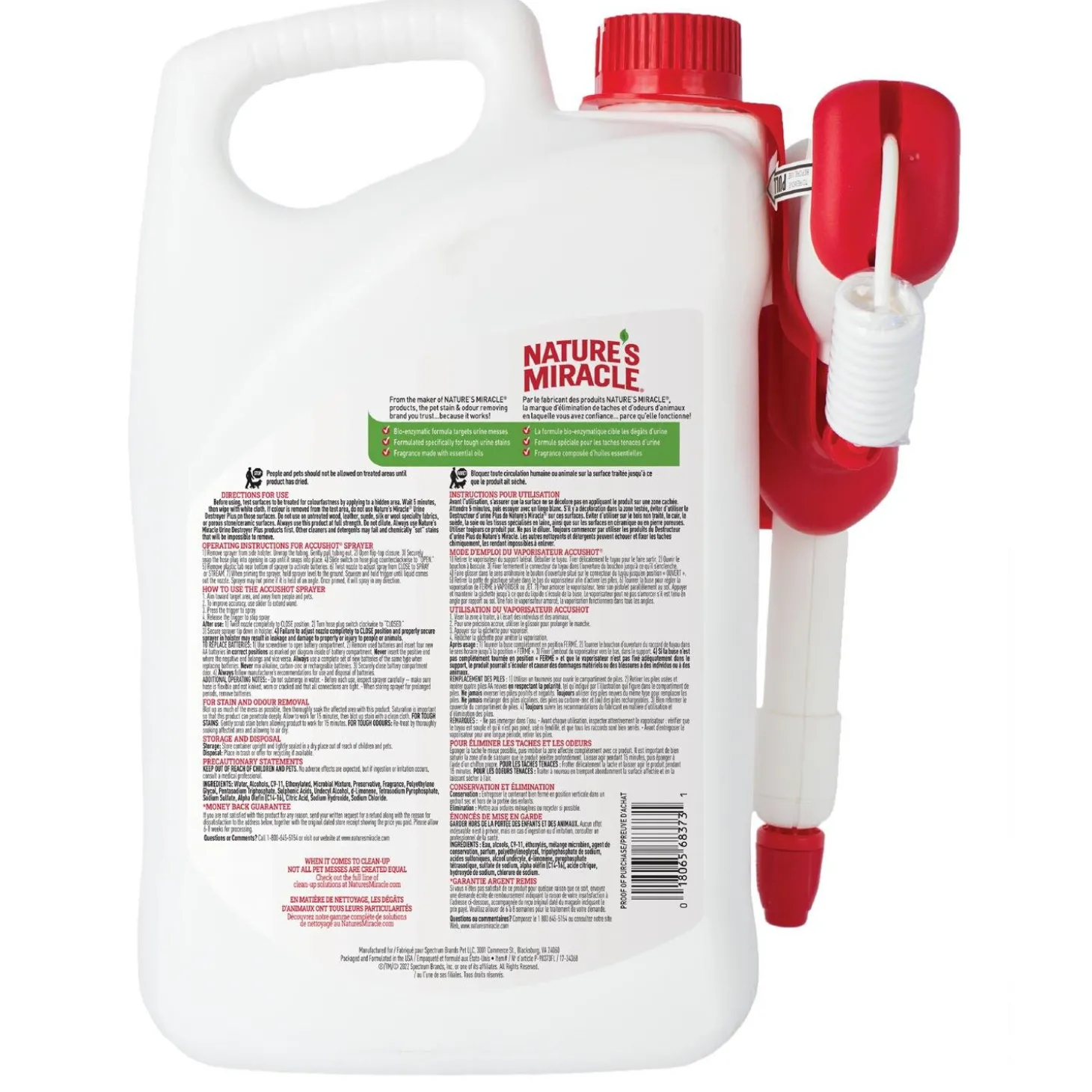 Dog Urine Destroyer Plus AccuShot