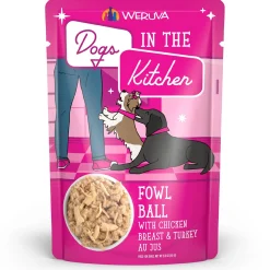 Dogs in the Kitchen Fowl Ball with Chicken Breast & Turkey Adult Dog Food