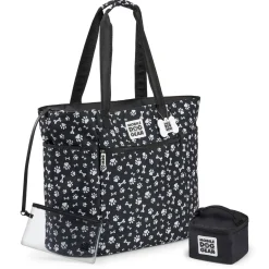 Dogssentials Black Travel Tote Bag