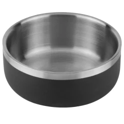 Double Wall Black Bowl