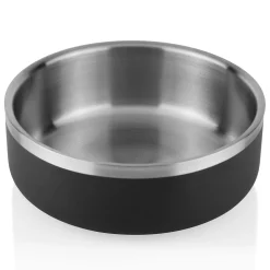 Double Wall Black Bowl
