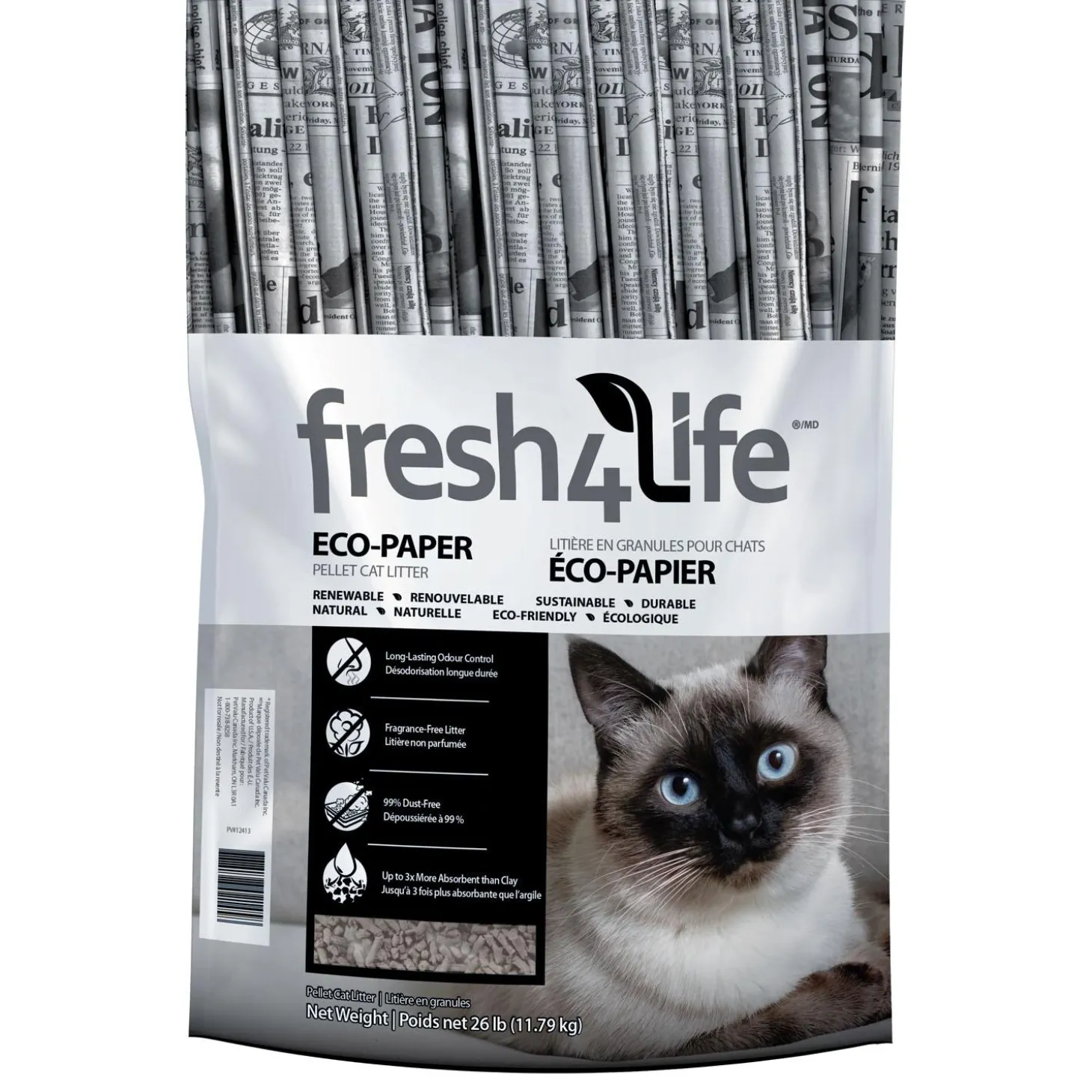 Eco-Paper Pellet Cat Litter