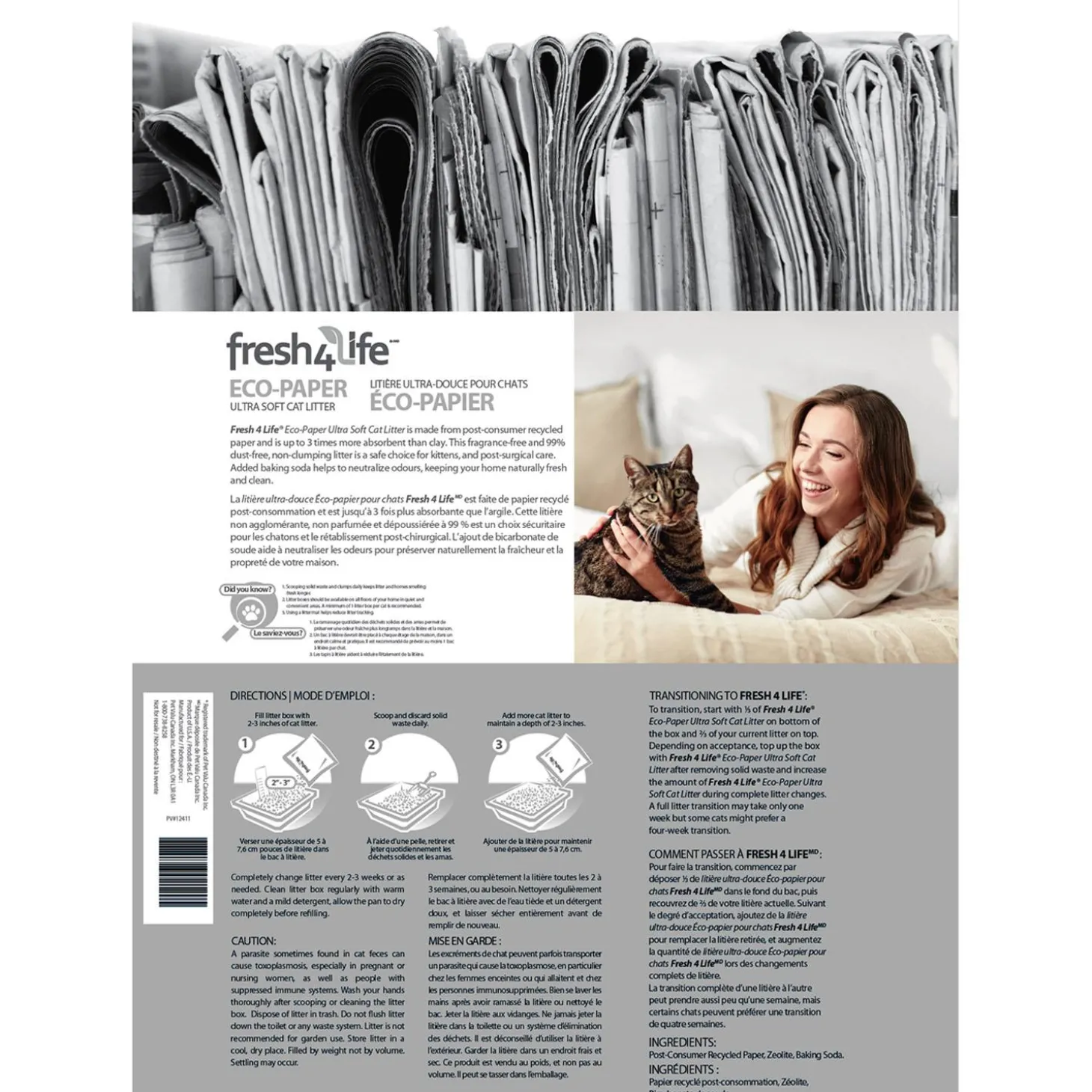 Eco-Paper Ultra Soft Cat Litter