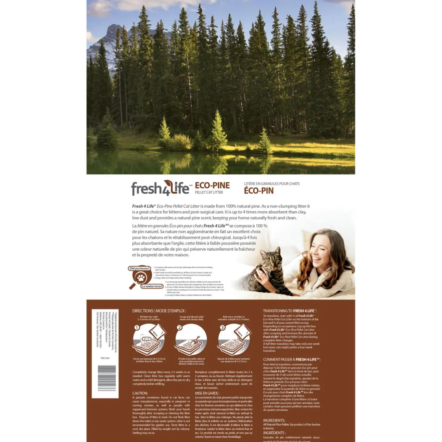 Eco-Pine Pellet Cat Litter